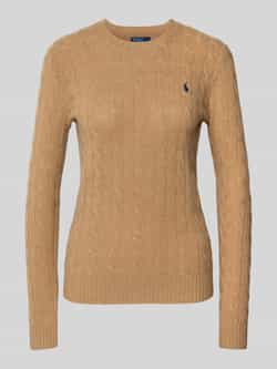 Polo Ralph Lauren Gebreide pullover van een mix van wol en kasjmier model 'JULIANNA'