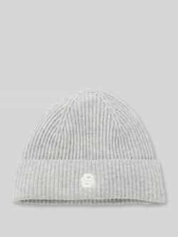 Boss Beanie van een mix van wol en kasjmier model 'LEAH'
