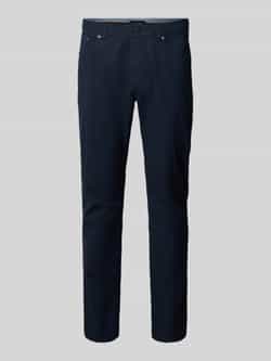 Christian Berg Men Slim fit stoffen broek met biologisch katoen en 5-pocketmodel