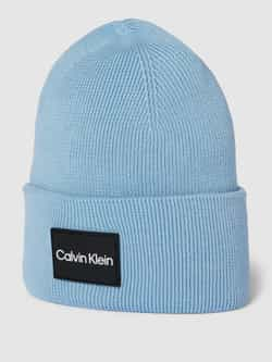 CK Calvin Klein Beanie met labeldetail