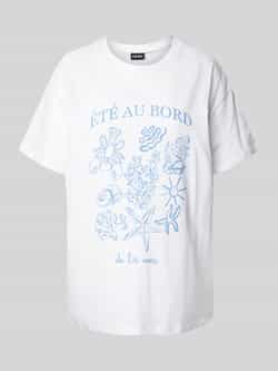 Pieces Regular fit T-shirt van puur katoen model 'TAYLOR'