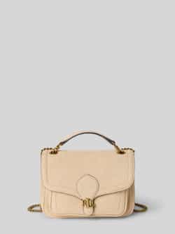 Lauren Ralph Lauren Handtas van runderleer met labelapplicatie model 'BRADLEY'