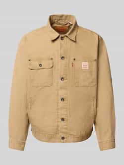 Levi's Relaxed fit overhemdjack met borstzakken