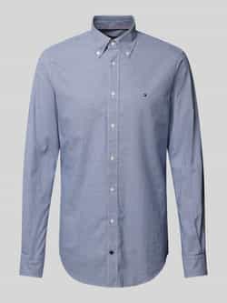 Tommy Hilfiger Slim fit zakelijk overhemd met button-downkraag model 'Henry'