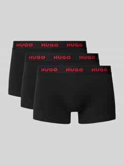 HUGO Boxershort met elastische band in een set van 3 stuks