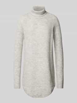 Pieces Loose fit gebreide tuniek met col en afgeronde zoom model 'ELLEN'