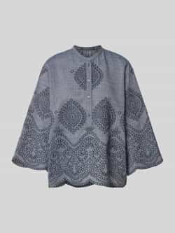 LUISA CERANO Relaxed fit blouse met 3 4-mouwen