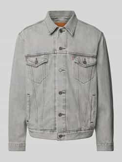 Levi's Jeansjack met paspelzakken op de borst model 'THE TRUCKER JACKET'