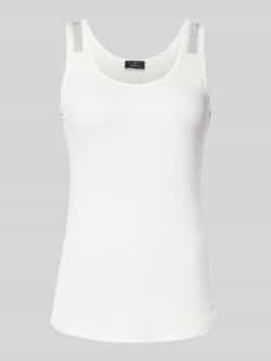 Monari Tanktop met siersteentjes