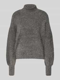 YAS Gebreide pullover van effectgaren met col model 'LISTRA'