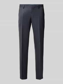 Boss Slim fit pantalon met persplooien model 'Lenon'