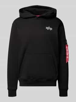 alpha industries Hoodie met labeldetails