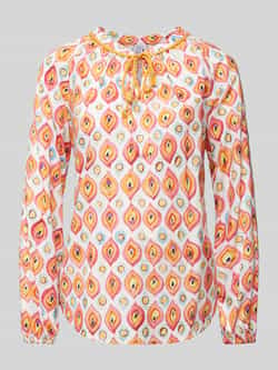 Emily Van den Bergh Blouseshirt met druppelvormige hals