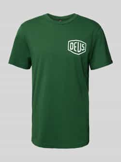 DEUS EX MACHINA T-shirt met labelprint model 'Milano'