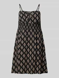 Only Knielange jurk met druppelvormige hals model 'NOVA LIFE'