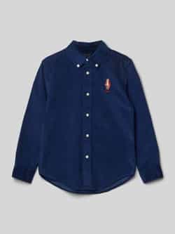 Polo Ralph Lauren Kids Regular fit corduroy overhemd met button-downkraag