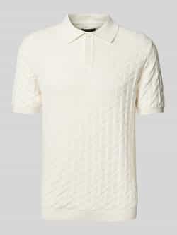 MCNEAL Slim fit poloshirt van puur katoen
