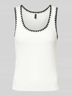 Vero Moda Slim fit tanktop met ronde hals model 'VIOLA'