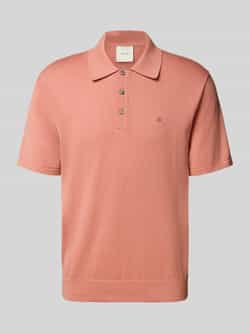 CK Calvin Klein Regular fit poloshirt met logostitching model 'SUPIMA'