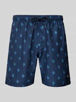 Shiwi Regular fit zwembroek met labelpatch model 'Mike'