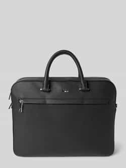 Boss Handtas met label in reliëf model 'Ray'