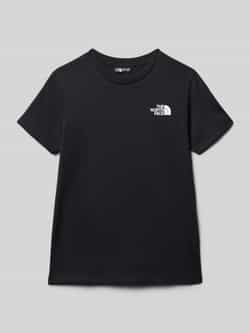 The North Face Regular fit T-shirt met logoprint model 'DOME'