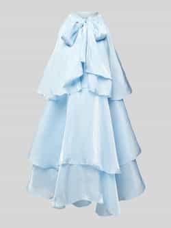 A-view Knielange jurk met volants model 'Demi'