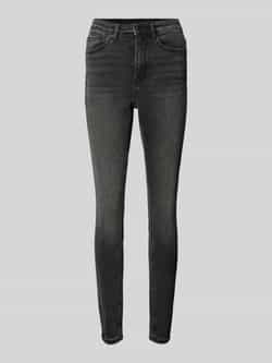 Vero Moda High rise skinny fit spijkerbroek met stonewashed wassing model 'SOPHIA'