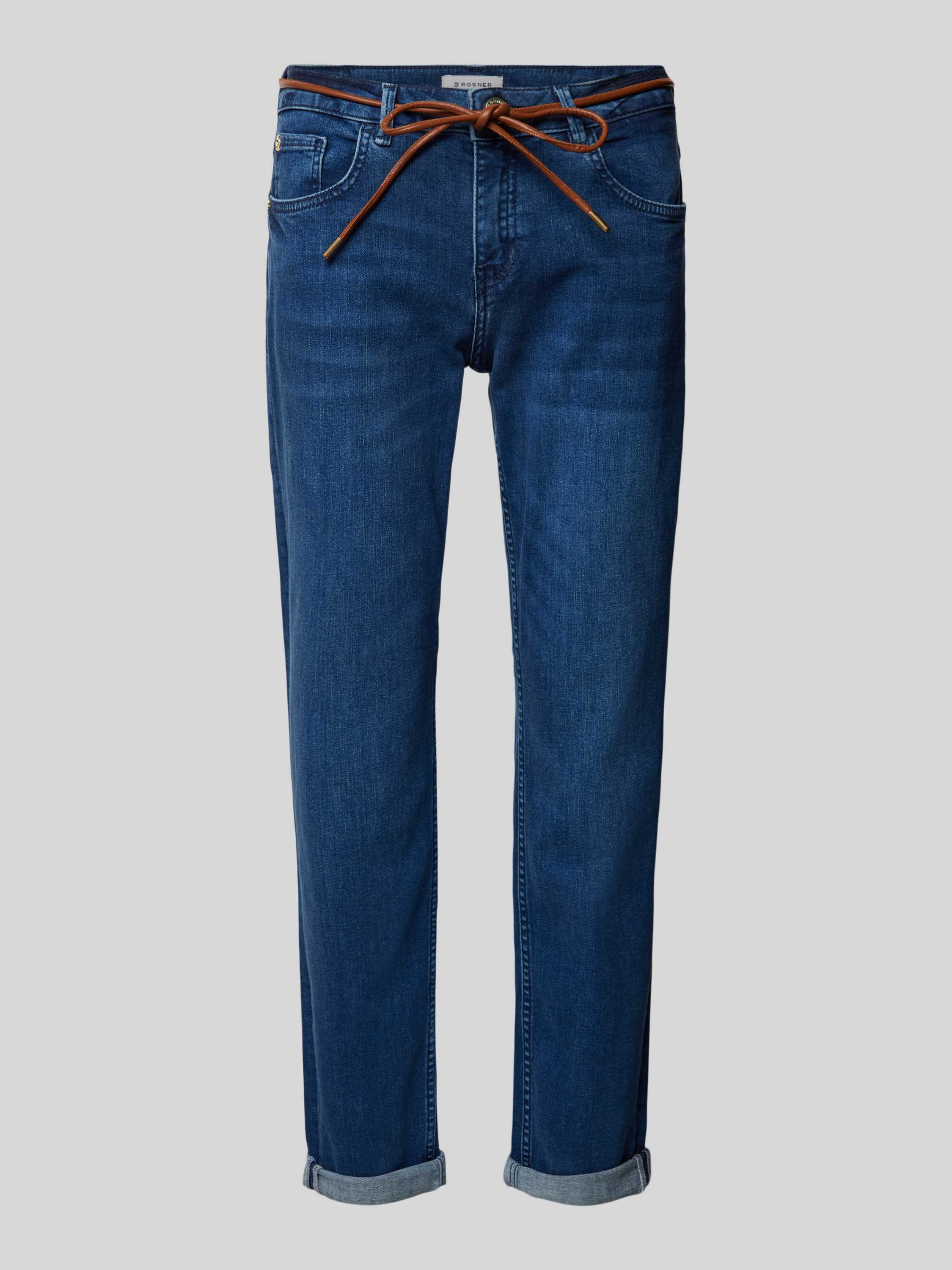 Rosner Regular fit jeans met strikceintuur model 'MASHA GIRLFRIEND'