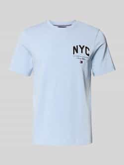 Tommy Hilfiger Regular fit T-shirt van puur katoen