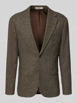Selected Homme Slim fit colbert met wol model 'SLIM-REED WOOL'