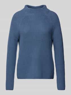 Monari Gebreide pullover met opstaande kraag
