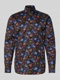 OLYMP SIGNATURE SLIM FIT Slim fit zakelijk overhemd met kentkraag model 'Savio'