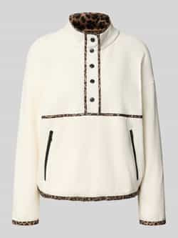 Marc Cain Sweatshirt met opstaande kraag
