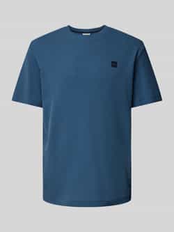 Tom Tailor Regular fit T-shirt met logo-applicatie