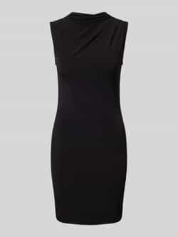 Pieces Slim fit mini-jurk met opstaande kraag model 'MADISON'
