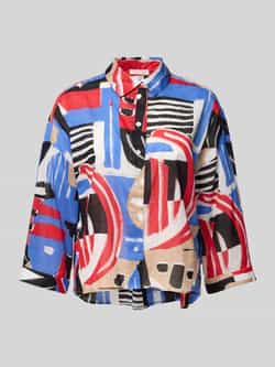 Christian Berg Woman Regular fit overhemdblouse met 3 4-mouwen