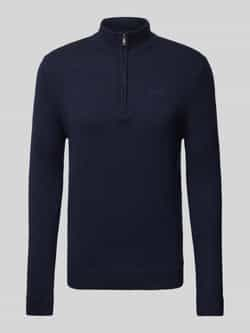 Superdry Gebreide trui ESSENTIAL EMB KNIT HALF ZIP