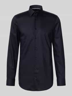 Boss Slim fit zakelijk overhemd met extra lange mouwen model 'HANK'
