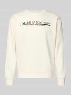 Tom Tailor Denim Regular fit sweatshirt van katoenmix