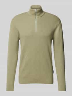 Only & Sons Regular fit gebreide pullover met opstaande kraag model 'PHIL'