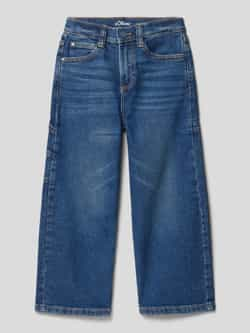 S.Oliver RED LABEL Baggy fit jeans met zakken op de pijp