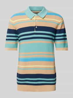 Scotch & Soda Regular fit poloshirt met structuurmotief