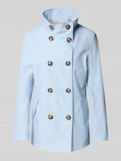 Christian Berg Woman Selection Trenchcoat met opstaande kraag en steekzakken