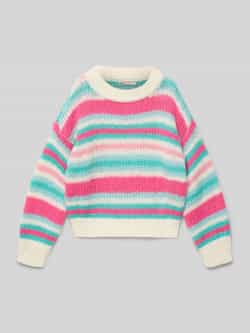 Only Comfort fit gebreide pullover met ronde hals model 'ALYSSA'