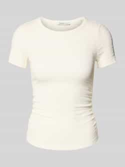 Tom Tailor Denim Regular fit T-shirt in kreukellook