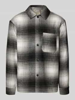 Jack & jones Regular fit overhemdjack met borstzak model 'ZAC'