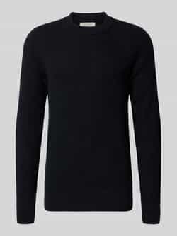 Casual friday Gebreide pullover met ronde hals model 'Kristian'