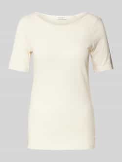Marc O'Polo Regular fit T-shirt van zachte slub jersey