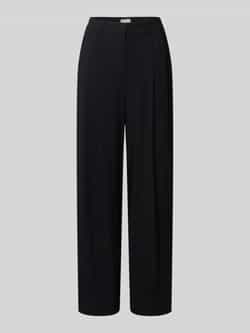 LeGer by Lena Gercke Loose fit stoffen broek met bandplooien model 'Cassidy'